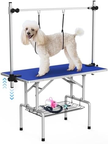 Lyromix 42'' Foldable Dog Grooming Table by Lyromix