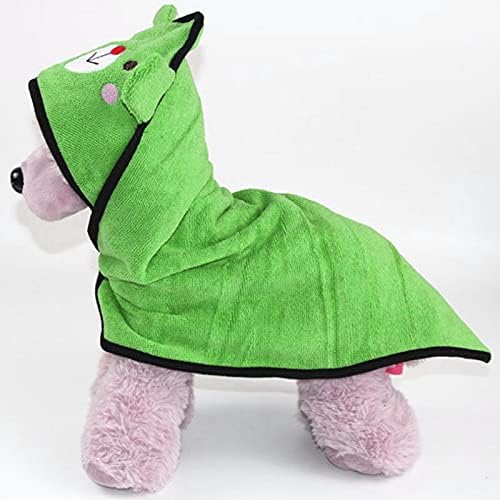 Goclothod Pet Hooded Bath Towel Puppy Drying Bath Towel Absorbent Bathrobe Warm - Image 4