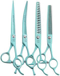 7" Professional Dog Grooming Scissors Set, Japanese 440C Stainless Steel by FenicePeak