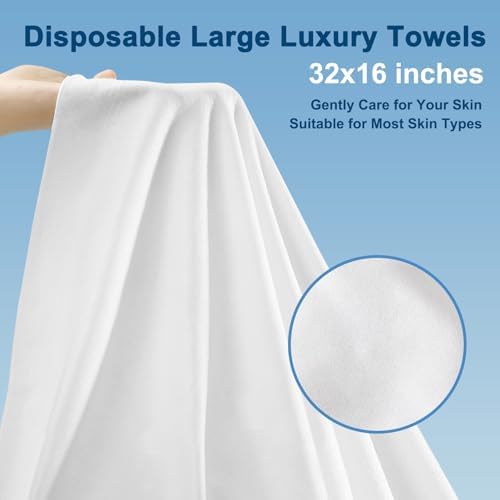 Disposable Towels 50 Count, Single-Use Cleaning Towels, Suitable - Image 2