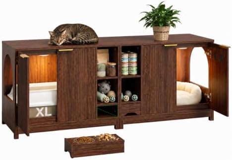 Furnaza Cat Litter Box Enclosure by Furnaza