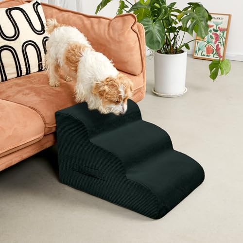 Mesa Lemon 4 Step Dog Stairs Pet Ramp - Image 2