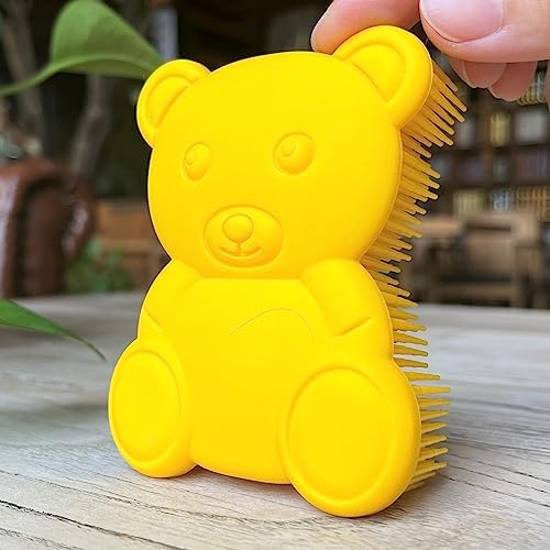Premium Sensory Brush for Kids or Autism, Soft Silicone Body Scrubber, 2 in 1 by PENEPICO-SIMPLELIFE