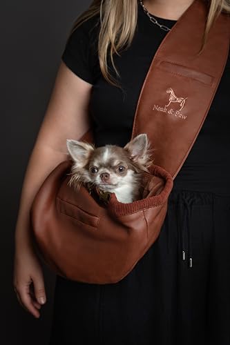 Noah & Paw Dog Sling Carrier for Small Dogs 3-10lb, Dog Sling for Small Dogs - Image 2