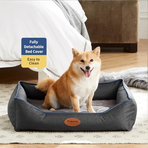 Tidore Orthopedic Dog Beds for Small Dogs, Durable Egg Crate Foam Sofa Dog Bed - Image 2