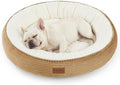Love's cabin Round Donut Cat and Dog Cushion Bed, 30in Pet Bed by Lovescabin