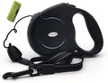 Retractable Dog Leash 26ft, 360° Tangle-Free Long Cord Pet Puppy Walking Leashes by Alibuy