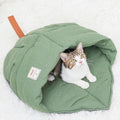 Cat Sleeping Bag Cave Bed with Non-Slip Bottom by Unknown