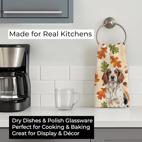 Caroline's Treasures English Setter Dogs Kitchen Towel 15x25 in - Image 3