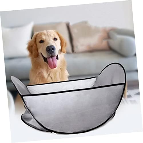 MERRYHAPY Polyester Pet Shearing Bib Dog Hair Cutting Catcher Dog Grooming Bib - Image 3