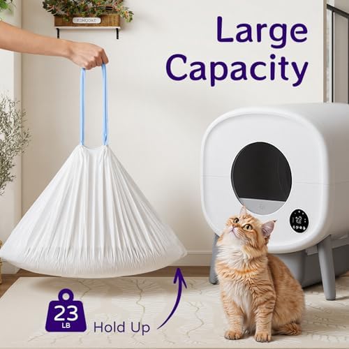 120 Count 26" x 11.8" Automatic Cat Litter Box Bags Compatible - Image 6