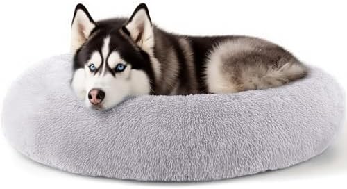 Extra Large Dog Beds, 36in Human Dog Anxiety Relief Comfort Bed by Hoewina