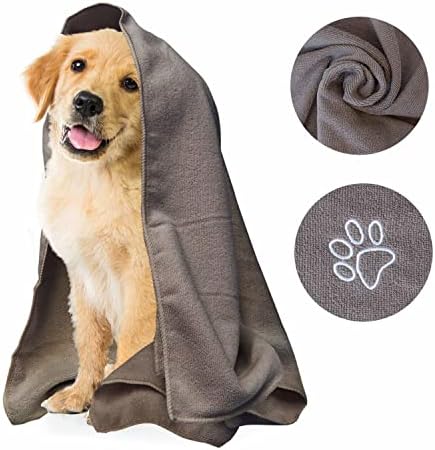 My Doggy Place - Super Absorbent Microfiber Towel - Dog Bathing Supplies - - Image 5