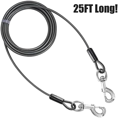 BV Dog Tie Out Cable 25 Feet - Image 6