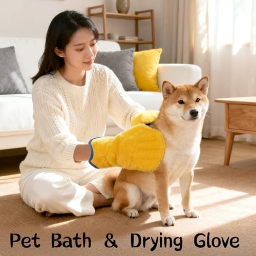 Microfiber Pet Drying Glove - Image 2