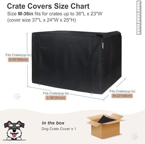 HiCaptain 36-Inch Dog Crate Cover - Image 6