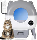 Automatic Self-Cleaning Cat Litter Box 76L Large Capacity by Unknown