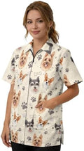 Funny Print Barber Jackets & Smocks by Unknown