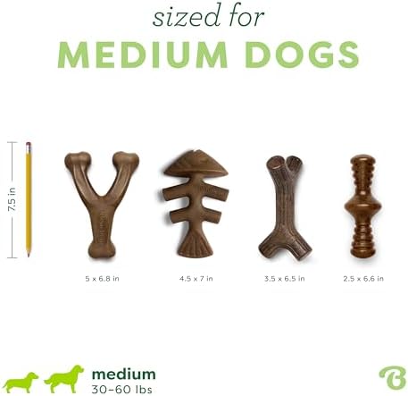 Benebone Medium 4-Pack Dog Toys - Image 4