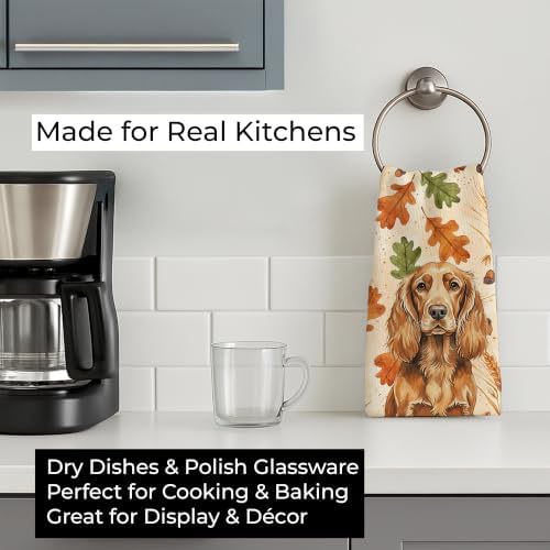 Caroline's Treasures Sussex Spaniel Dogs Kitchen Towel 15x25 in - Image 3