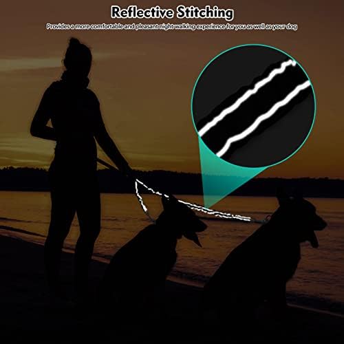 Snagle Paw Bungee Leash Extender, Double Dog Coupler, 0-30 lbs - Image 5