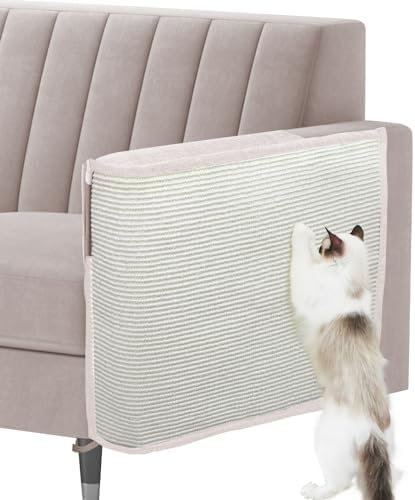 Cat Scratch Sofa Protector, 27.6" L*19.6" W Cat Scratch Furniture Protector Pad by Oroonoko