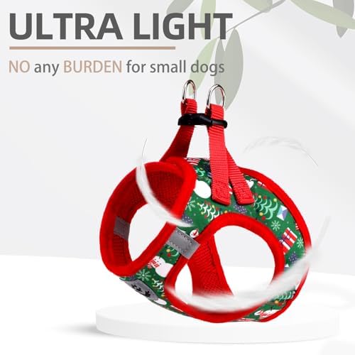 PUPTECK Christmas Dog Harness, Collar and Leash Set No Pull - Image 6