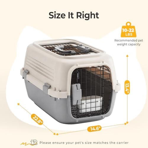 NEWBULIG 23" Hard-Sided Dog Carrier - Image 4