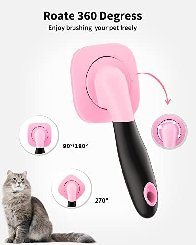 Glendan Dog & Cat Brush- Slicker Pet Brush- Shedding Grooming Tools - Image 3