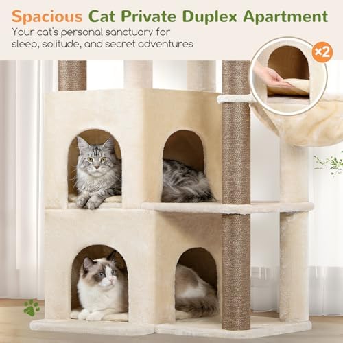 Globlazer Cat Tree Tower for Indoor Cats Large Adult - Image 3