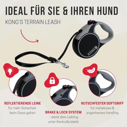 Alcott Kong Terrain Retractable Dog Leash - Image 5