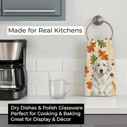 Caroline's Treasures Great Pyrenees Dogs Kitchen Towel 15x25 in - Image 3