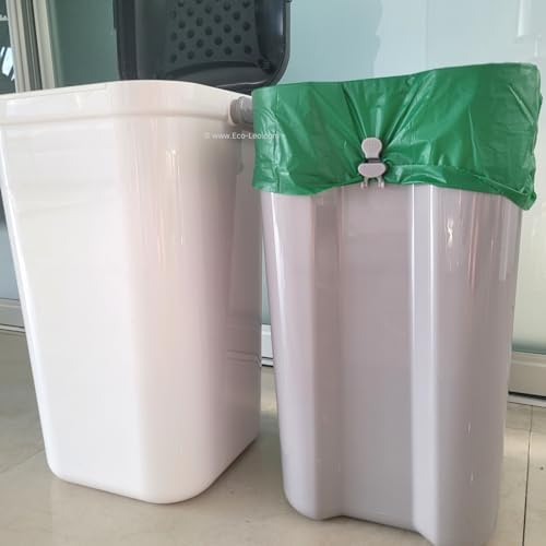 EcoLeo Compatible Liner Bags for Pet Waste Pail, Bamboo Charcoal Deodorizer Bags - Image 2