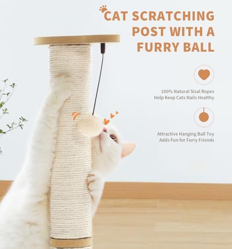 Made4Pets Cat Scratching Post for Indoor Cats - Image 4
