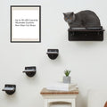 45LBS Cat Wall Shelves with 3 Non-Slips Steps, Space-Saving Mounted Cat Wall by PURRHOUSE