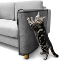 Sisal Couch Protector wStorage Pocket, All Gray Right‑Side by Unknown