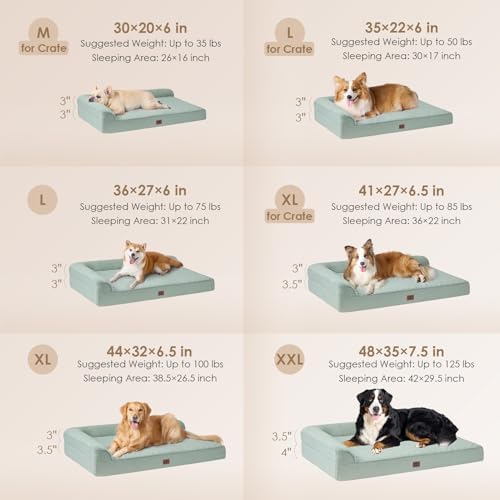 EHEYCIGA XXL Dog Bed Memory Foam, Orthopedic Giant Dog Bed Jumbo - Image 2