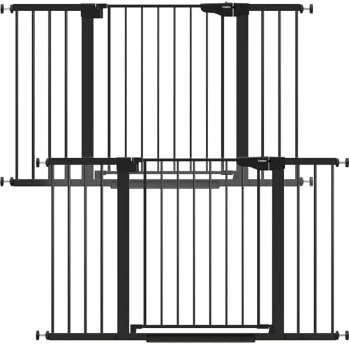 Cumbor 2-Pack 29.7-51.5 in Extra Wide Baby Gate by Cumbor