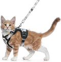 Halypet Cat Harness and Leash Set, Escape Proof Adjustable Harness by DOMoreWithYourPet