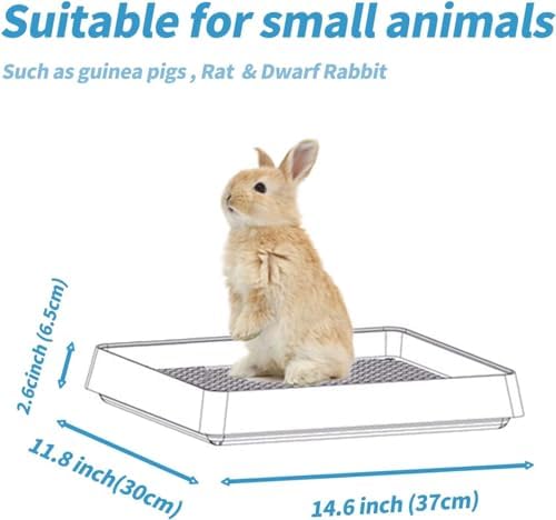 PODOO Rabbit Litter Box – Training Potty Tray - Image 2