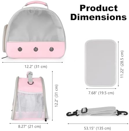 Ventilation Carrier for Bearded Dragon, Guinea Pig Carrier, Guinea Pig Carrier - Image 2