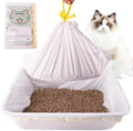 Litter Box Liners 40 Count by Zuqqony