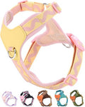 Pink Medium Dog Harness for Medium Dogs, No Pull Dog Harness by SOLMOONY