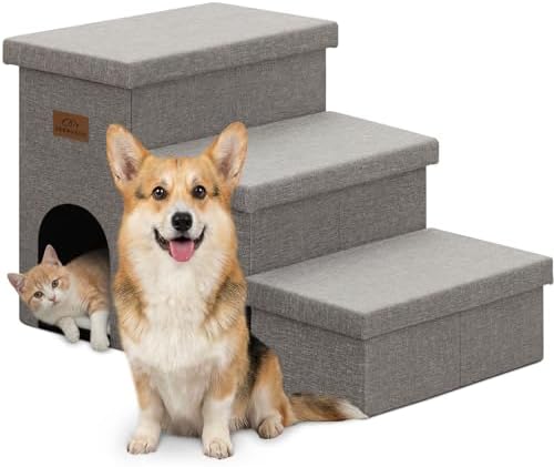 Zerbuger Dog Stairs with Storage by Zerbuger
