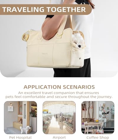 ONECUTE Dog Carrier for Small Dogs Rabbit cat - Image 6