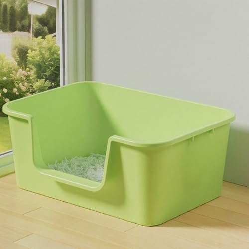 Large Cat Litter Box with High Sides by LoopTime