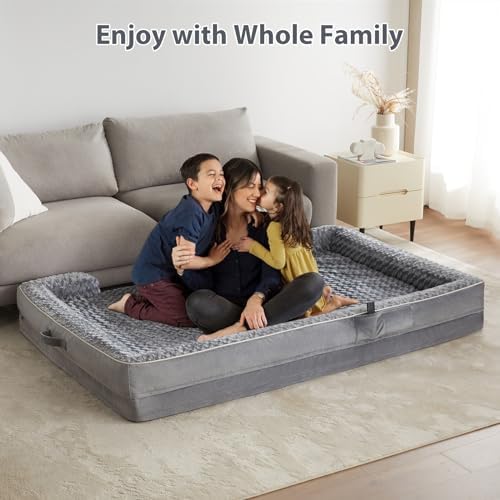 WNPETHOME Orthopedic Washable Human Dog Bed - Image 4