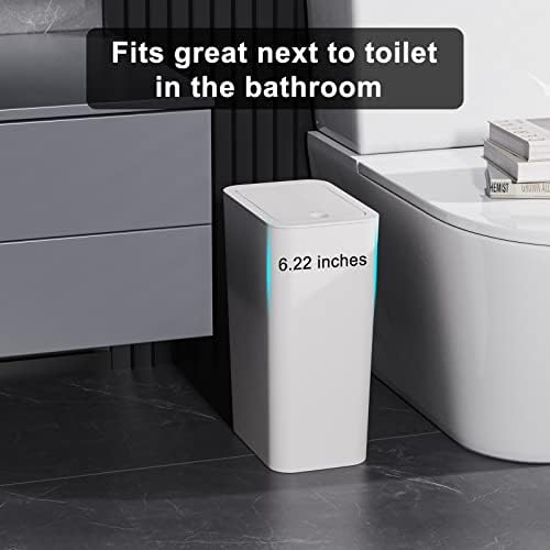 N. NETDOT Bathroom Trash Can - Image 2