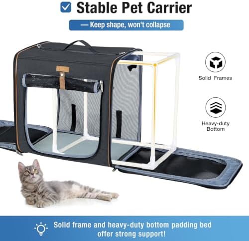 Lekereise Extra Large Cat Carrier - Image 4
