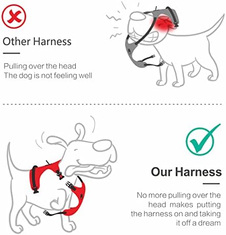 PoyPet Dog Harness Large, No Pull Vest - Image 2